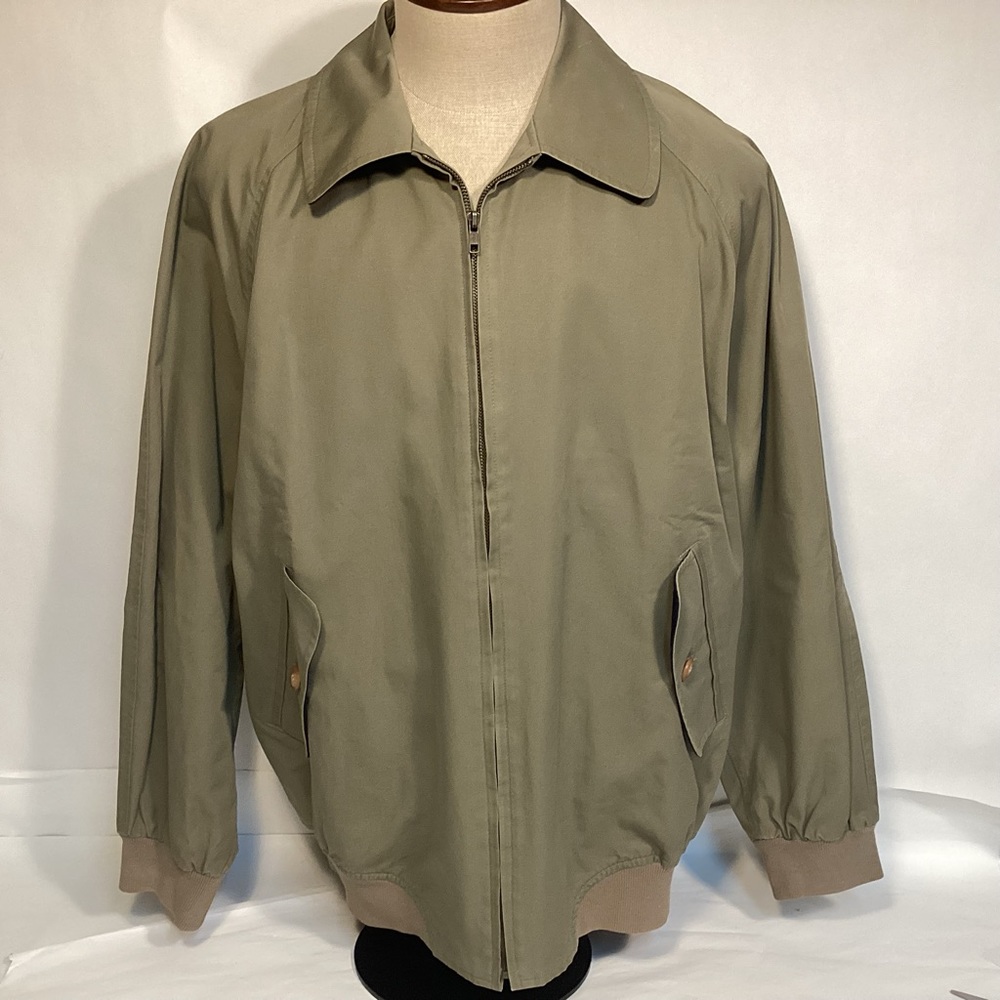 Vintage 90’s Bobby Jones Lightweight Sage Golf Jacket men’s size large